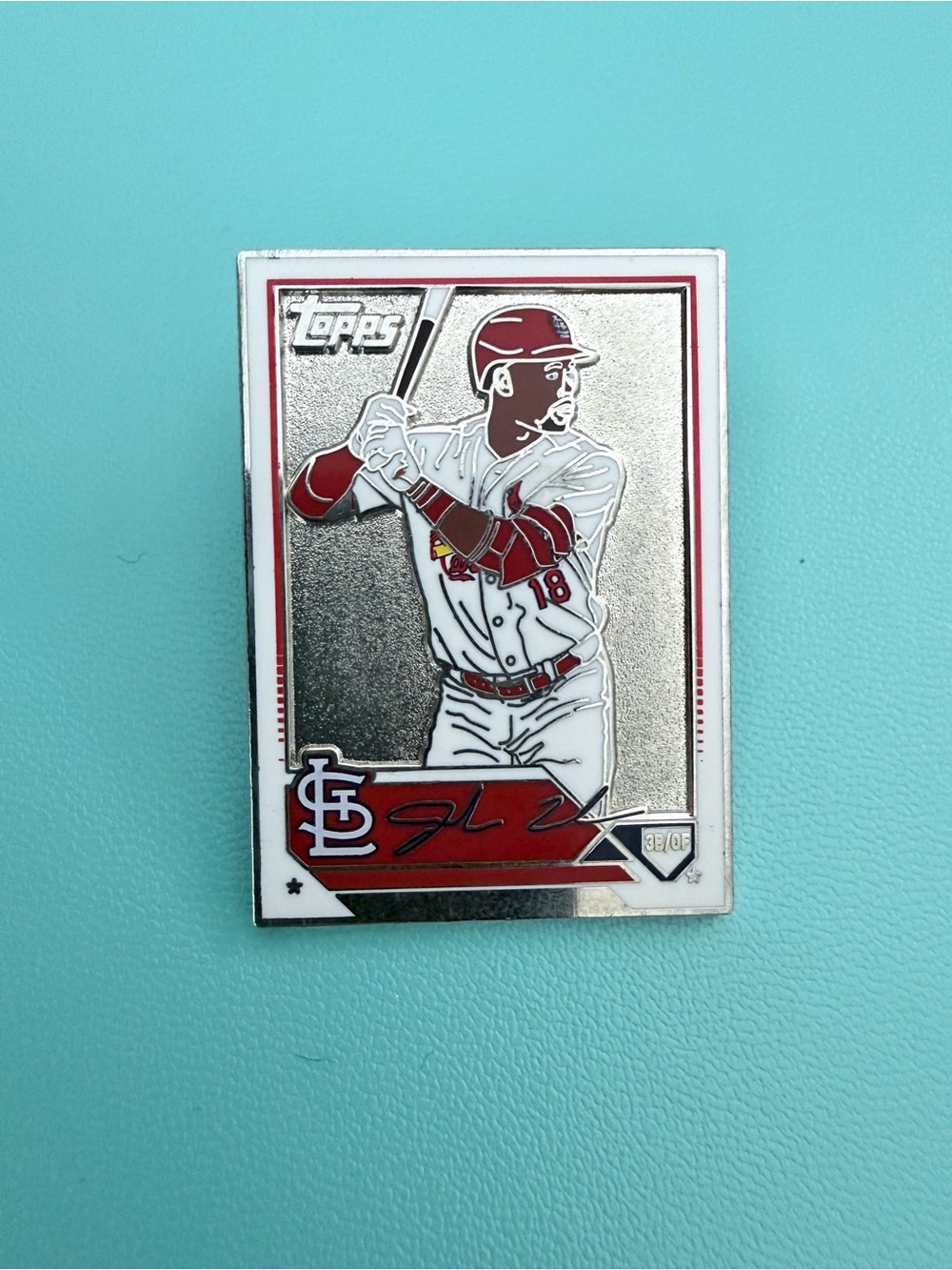 Two Topps Trading Card Pins - Picture 3 of 6